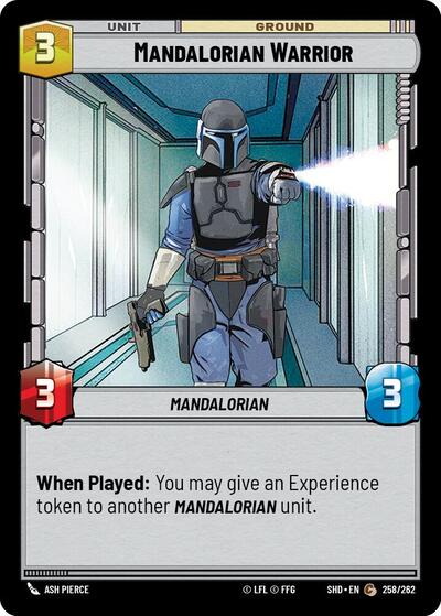 Mandalorian Warrior - 258/262 - Common - Shadows of the Galaxy