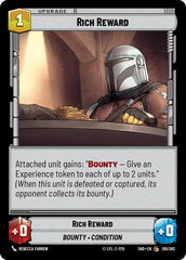Rich Reward - 261/262 - Common - Shadows of the Galaxy