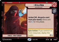 Kylo Ren - Rash and Deadly - 011/262 - Rare - Shadows of the Galaxy