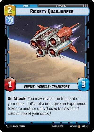 Rickety Quadjumper - 057/262 - Common - Shadows of the Galaxy