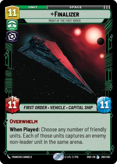 Finalizer - Might of the First Order - 092/262 - Legendary - Shadows of the Galaxy