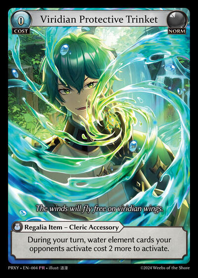 Viridian Protective Trinket - 004 - Promo - Proxia's Vault