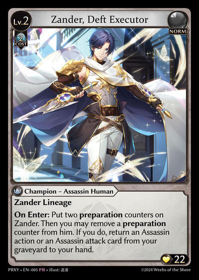 Zander, Deft Executor - 005 - Promo - Proxia's Vault