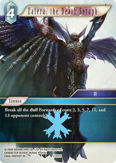Zalera, the Death Seraph - 3-037H - Hero - Deck Exclusive Cards