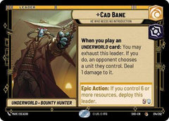 Cad Bane - He Who Needs No Introduction - 014/262 - Common - Shadows of the Galaxy