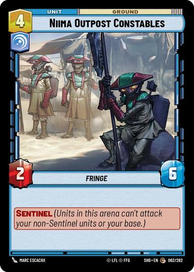 Niima Outpost Constables - 062/262 - Common - Shadows of the Galaxy