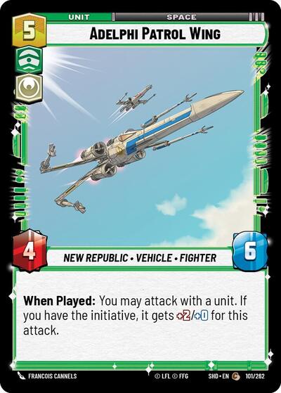 Adelphi Patrol Wing - 101/262 - Common - Shadows of the Galaxy