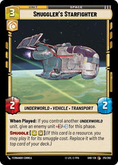 Smuggler's Starfighter - 215/262 - Common - Shadows of the Galaxy