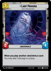 Lady Proxima - White Worm Matriarch - 255/262 - Uncommon - Shadows of the Galaxy