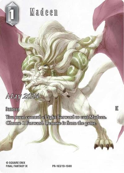 Madeen (May 2024) - PR-163/19-104H - Promo - FF: Promo Cards