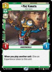 Maz Kanata - Pirate Queen - 096/262 - Rare - Shadows of the Galaxy