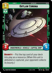 Outlaw Corona - 116/262 - Common - Shadows of the Galaxy