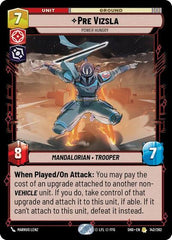 Pre Vizsla - Power Hungry - 142/262 - Rare - Shadows of the Galaxy
