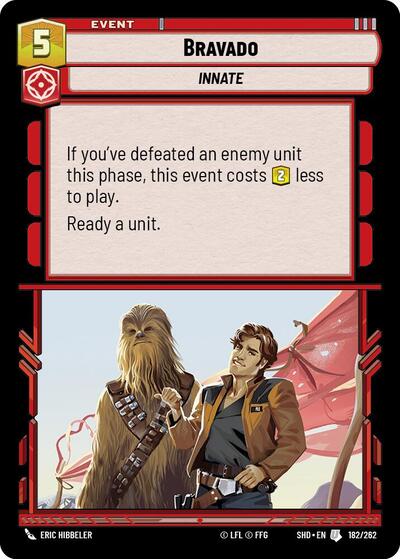 Bravado - 182/262 - Uncommon - Shadows of the Galaxy
