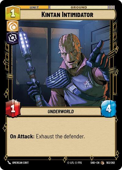 Kintan Intimidator - 183/262 - Common - Shadows of the Galaxy