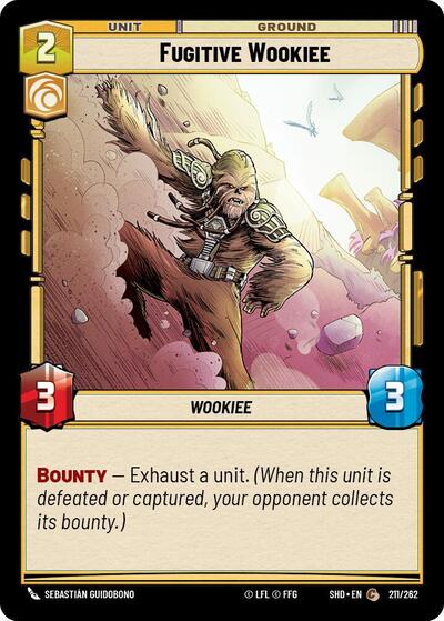 Fugitive Wookiee - 211/262 - Common - Shadows of the Galaxy