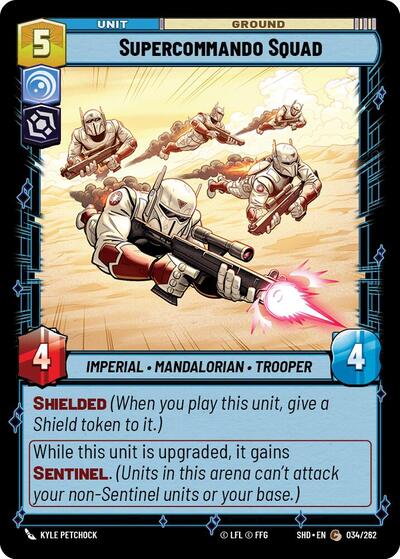 Supercommando Squad - 034/262 - Common - Shadows of the Galaxy