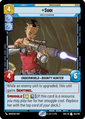 Sugi - Hired Guardian - 052/262 - Rare - Shadows of the Galaxy