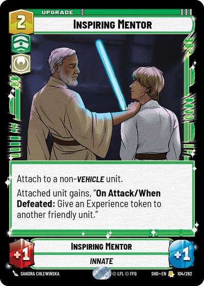 Inspiring Mentor - 104/262 - Rare - Shadows of the Galaxy
