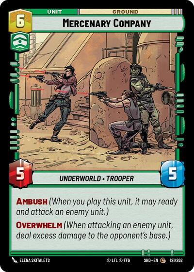 Mercenary Company - 121/262 - Common - Shadows of the Galaxy