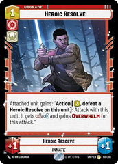 Heroic Resolve - 155/262 - Rare - Shadows of the Galaxy