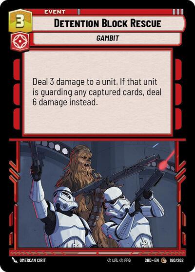 Detention Block Rescue - 180/262 - Common - Shadows of the Galaxy