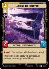 Lurking TIE Phantom - 187/262 - Uncommon - Shadows of the Galaxy