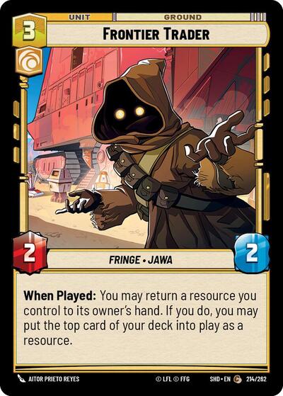 Frontier Trader - 214/262 - Common - Shadows of the Galaxy