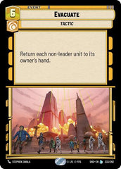 Evacuate - 233/262 - Legendary - Shadows of the Galaxy