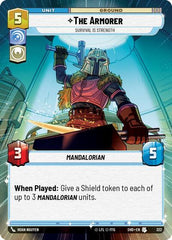 The Armorer - Survival Is Strength - 322 - Uncommon (Hyperspace) - Shadows of the Galaxy