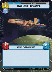 HWK-290 Freighter - 335 - Common (Hyperspace) - Shadows of the Galaxy