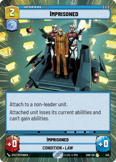 Imprisoned - 345 - Rare (Hyperspace) - Shadows of the Galaxy