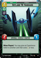 Outland TIE Vanguard - 354 - Common (Hyperspace) - Shadows of the Galaxy