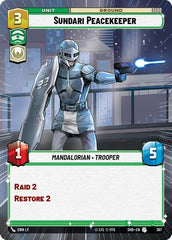 Sundari Peacekeeper - 367 - Uncommon (Hyperspace) - Shadows of the Galaxy