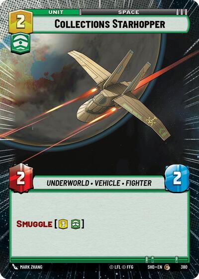 Collections Starhopper - 380 - Common (Hyperspace) - Shadows of the Galaxy