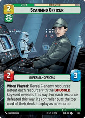 Scanning Officer - 383 - Uncommon (Hyperspace) - Shadows of the Galaxy