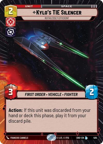 Kylo's TIE Silencer - Ruthlessly Efficient - 404 - Legendary (Hyperspace) - Shadows of the Galaxy