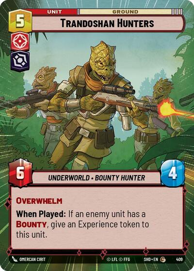 Trandoshan Hunters - 409 - Common (Hyperspace) - Shadows of the Galaxy