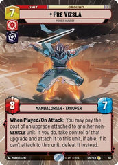 Pre Vizsla - Power Hungry - 411 - Rare (Hyperspace) - Shadows of the Galaxy