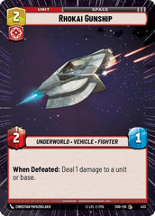 Rhokai Gunship - 433 - Common (Hyperspace) - Shadows of the Galaxy
