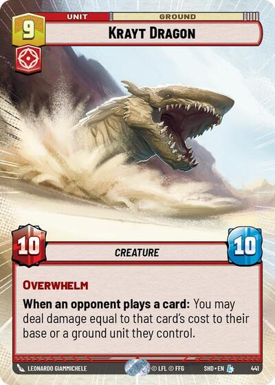 Krayt Dragon - 441 - Legendary (Hyperspace) - Shadows of the Galaxy