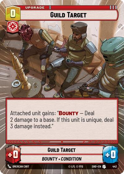 Guild Target - 442 - Uncommon (Hyperspace) - Shadows of the Galaxy