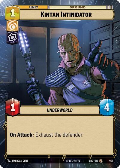 Kintan Intimidator - 452 - Common (Hyperspace) - Shadows of the Galaxy