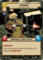 Zuckuss - Bounty Hunter for Hire - 459 - Uncommon (Hyperspace) - Shadows of the Galaxy