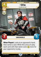 Qi'ra - Playing Her Part - 470 - Rare (Hyperspace) - Shadows of the Galaxy