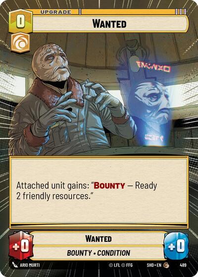 Wanted - 489 - Common (Hyperspace) - Shadows of the Galaxy