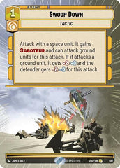 Swoop Down - 497 - Rare (Hyperspace) - Shadows of the Galaxy