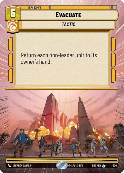 Evacuate - 500 - Legendary (Hyperspace) - Shadows of the Galaxy