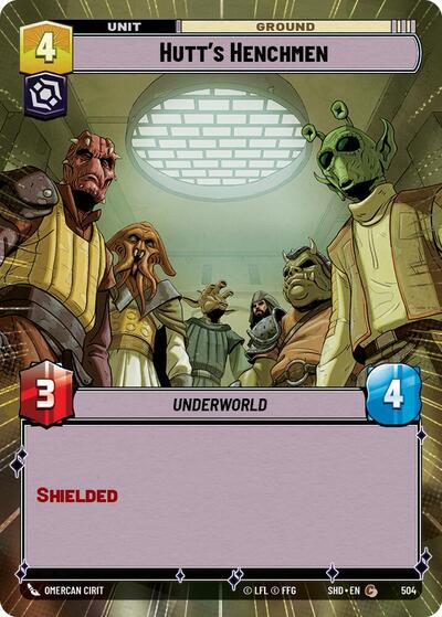 Hutt's Henchmen - 504 - Common (Hyperspace) - Shadows of the Galaxy