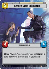 Street Gang Recruiter - 521 - Common (Hyperspace) - Shadows of the Galaxy